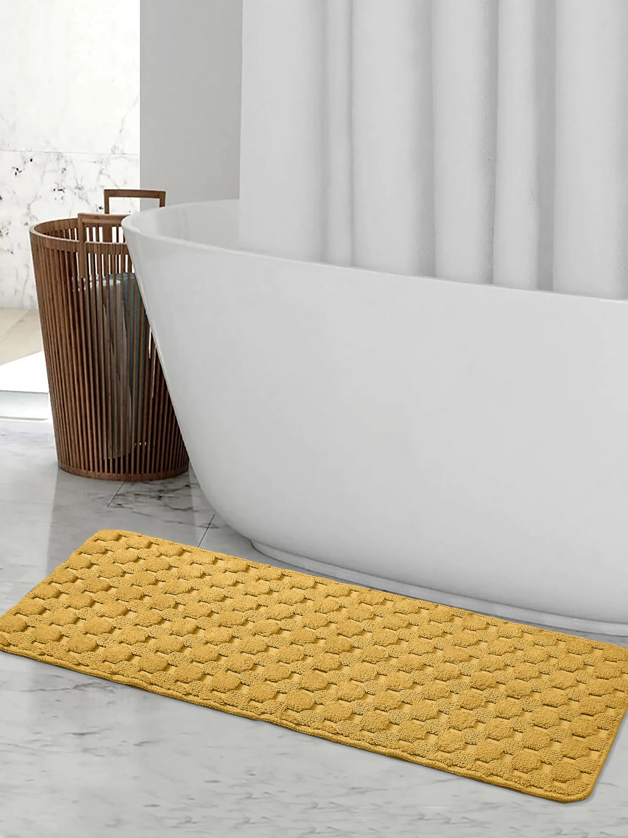 YANO Soft Anti-Slip Bathmat & Runner | Multipurpose Use - Image 2