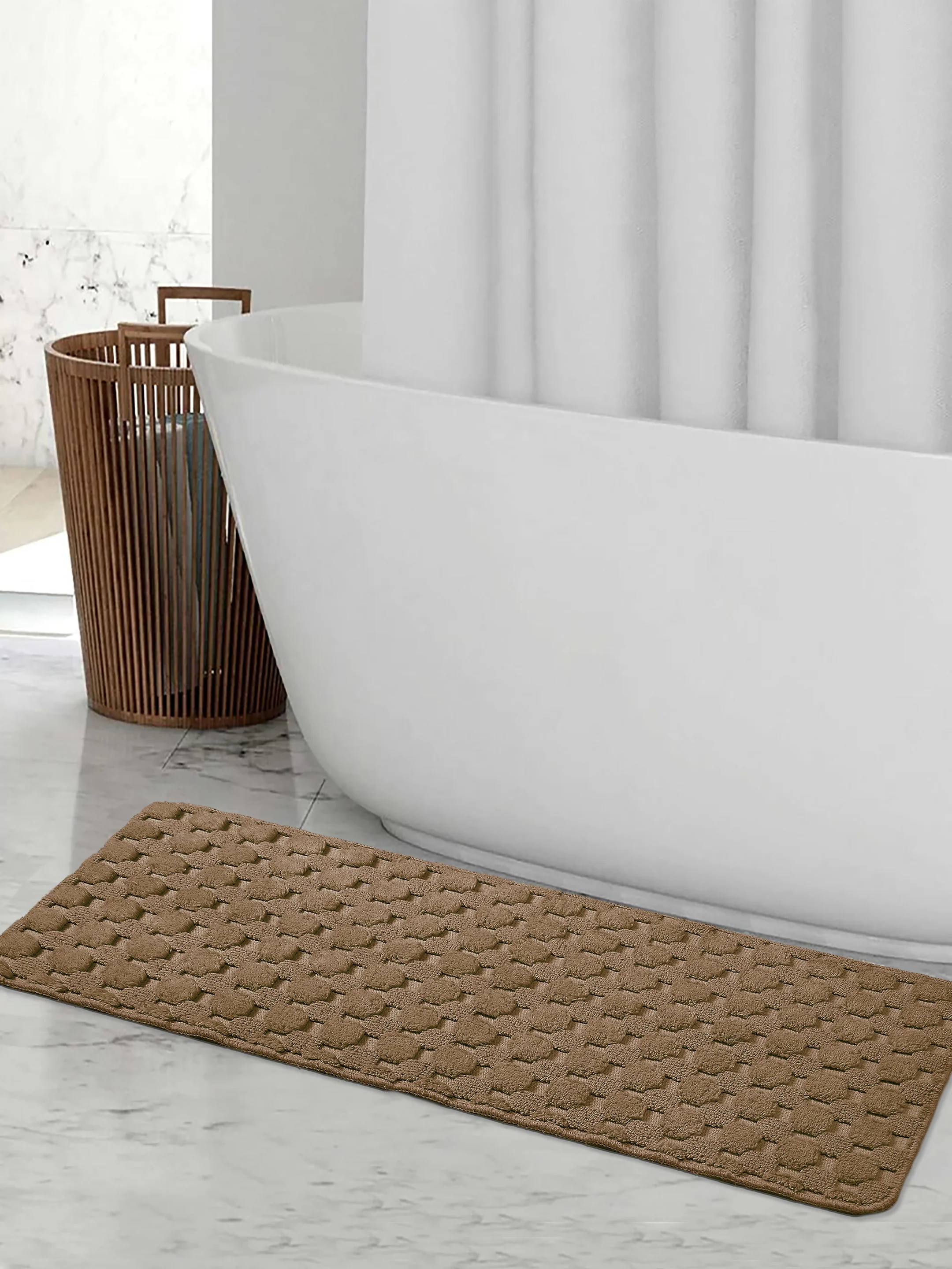 YANO Soft Anti-Slip Bathmat & Runner | Multipurpose Use - Image 36