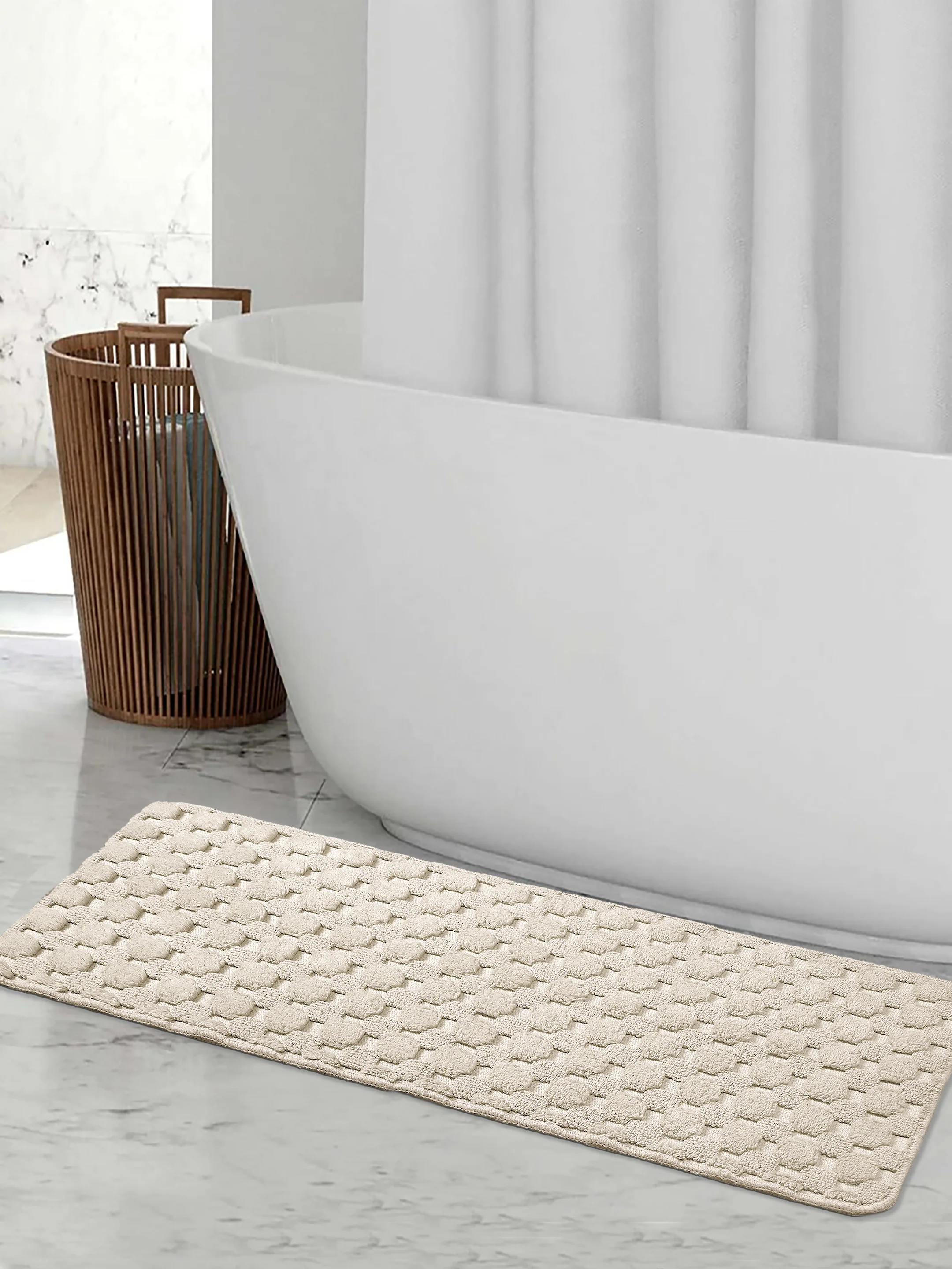 YANO Soft Anti-Slip Bathmat & Runner | Multipurpose Use - Image 9